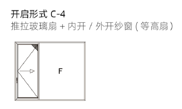 推拉玻璃扇